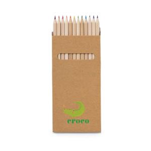 CROCO. Caixa de cartão com 12 lápis de cor - 51746.01